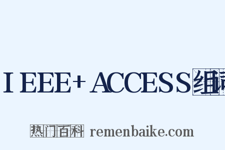 IEEE+ACCESS组词是什么意思的图片